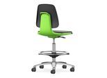 Bimos Arbeitsstuhl Labsit mit Rollen Sitz-H.560-810 mm Skintec grün (9125-4000-3280-525)