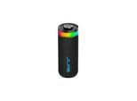 JLab Go Party Speaker schwarz (RGB-Beleuchtung, IP55-Wasserdichtigkeit, USB-C, Bluetooth, 10 Watt)