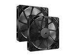 Corsair RS140 140mm PWM, 2 Stück, Schwarz (CO-9050191-WW)