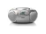 Philips AZ127 Radiorekorder mit CD-Spieler und Kassettendeck