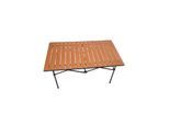 Platinet Campingtisch faltbar Rolltop 93 cm leicht Outdoor Tisch