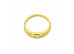 Kettenanhänger ADELIA´S "Anhänger Taufring 333 Gold ( 8K ) mit Zirkonia", gold, Schmuckanhänger, Mädchen, mit Zirkonia, Gold, Kettenanhänger, Goldanhänger Taufring