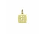 Sternzeichenanhänger ADELIA´S "Sternzeichen Anhänger Zwillinge 333 Gold ( 8K )", gold, Schmuckanhänger, Damen, Zwilling, Gold, Goldanhänger Zwillinge