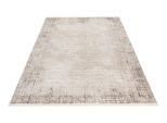 Teppich OBSESSION "My Memphis 380", grau, B:80cm H:8mm L:150cm, Polyester, Teppiche, Teppich, modernes 3D-Design, mit Bordüre und Fransen