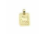 Sternzeichenanhänger ADELIA´S "Sternzeichen Anhänger Widder 333 Gold ( 8K )", gold, Schmuckanhänger, Damen, Widder, Gold, Goldanhänger Widder
