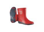 Gummistiefel DUNLOP "Mini", Mädchen, Gr. 24, rot, Obermaterial: 100% PVC PVC., Schuhe Gummistiefel