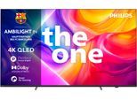 PHILIPS QLED-Fernseher "85PUS9000/12", Energieeffizienz: E (A-G), bunt (schwarz), 85, Fernseher, Ambilight, P5 Picture Engine, Dolby Vision, Dolby Atmos, Gaming, Alexa, Topseller