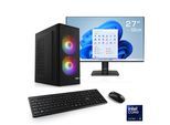 CSL Gaming-PC-Komplettsystem "Spectrum V25256W", Energieeffizienz: E (A-G), schwarz, Microsoft Windows 11 Home (64 Bit), 32 GB RAM 1.000 GB SSD, Computer_Komplettsysteme