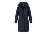 Marikoo dames lange gewatteerde winterjas Tabiaa XVI met capuchon & fleece
