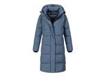 Marikoo dames lange gewatteerde winterjas Tabiaa XVI met capuchon & fleece