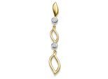 Kettenanhänger ADELIA´S "Anhänger aus 333 Gelbgold", gold, Schmuckanhänger, Damen, Gold, Kettenanhänger, mit Zirkonia