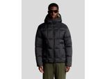 Lyle & Scott Square Cocoon Puffer Jacket - Zwart