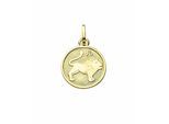 Sternzeichenanhänger ADELIA´S "Sternzeichen Anhänger Löwe 333 Gold ( 8K )", gold, Schmuckanhänger, Damen, Löwe, Gold, Goldanhänger Löwe