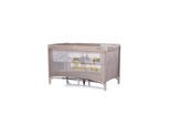 Chipolino Reisebett Ariel, 2 Ebenen, Tragetasche, Seiteneingang, Seitentasche beige braun