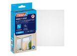 tesa® Klett-Fliegengitter INSECT STOP, zum Befestigen an Fensterrahmen, L 1500 x B 1800 mm, weiß-transparent