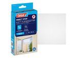 tesa® Klett-Fliegengitter INSECT STOP, zum Befestigen an Fensterrahmen, L 1100 x B 1300 mm, weiß-transparent