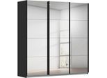 Schwebetürenschrank RAUCH "Kleiderschrank Schrank Garderobe Wäscheschrank Ankleide OTELI", schwarz, B:203cm H:210cm T:62cm, Holzwerkstoff, Schränke, Schwebetürenschrank, Breiten 203/271/315/360 cm Höhen 210/229 cm MADE IN GERMANY