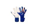 Torwarthandschuhe REUSCH "Attrakt Gold X NC Gravity", Damen, Gr. 7.5, blau, 56% Latex, 35% Polyester, 3% Lederimitat, 3% Polyamid, Handschuhe, mit beeindruckender Haftung