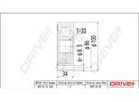 DRIVE+ Gelenksatz, Antriebswelle dp2110101616 für VAG