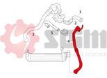 SEIM Ladeluftschlauch 981568 für RENAULT