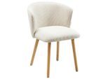 Livetastic Stuhl Cord, Natur, Beige, Holz, Textil, Buche, massiv, Säule, 61x79x61 cm, Esszimmer, Stühle, Esszimmerstühle, Vierfußstühle