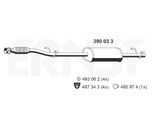 ERNST Mittelschalldämpfer 390033 für Mercedes