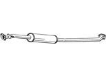BOSAL Mittelschalldämpfer 284133 für MITSUBISHI
