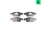 OPTIMAL Bremsbelagsatz, Scheibenbremse bp12392 Vorderachse für RENAULT MITSUBISHI NISSAN DACIA