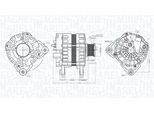 MAGNETI MARELLI Generator 063736095010 für Mercedes RENAULT