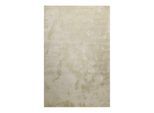Teppich HOMIE LIVING "Pisa", beige (sand beige), B:160cm H:25mm L:230cm, Polyester, Teppiche, Teppich, Hochflor, Microfaser, uni, weich, Shaggy, Wohnzimmer, Schlafzimmer