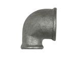 Riegler Winkel 90, 90°, IG/IG, red. Rp2 1/2, Rp1 1/2, Temperguss verzinkt (TFW 90-212112)
