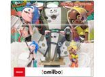 NINTENDO SWITCH Spielfigur "amiibo-Dreierpack: Mako, Muri und Mantaro (Splatoon Raiders)", bunt, Spielfiguren, Spielfigur