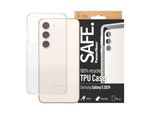 SAFE BY PANZERGLASS Handyhülle "TPU Case für Samsung Galaxy S24", transparent, B:11cm H:2cm T:19,5cm, Hüllen, Backcover, Schutzhülle, stoßfest, kratzfest, widerstandsfähig, Handyhülle