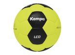 Handball KEMPA "Handball Leo" Gr. 3, gelb (fluo gelb, schwarz), Bälle, Herren, 3, Handball