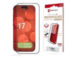 DISPLEX Displayschutzglas "Premium Glass Screen Protector Anti-Reflex mit EASY-ON MountMaster", schwarz, transparent, B:9,1cm H:1,3cm T:20,4mm, Displayfolien, Displayschutzfolie, Schutzfolie, Bildschirmschutz, kratz- & stoßfest, Displayschutzglas