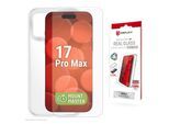 DISPLEX Displayschutzglas "Real Glass Screen Protector + Case mit EASY-ON MountMaster", transparent, B:9cm H:2,5cm T:20,3mm, Displayfolien, Displayschutzfolie, Schutzfolie, Bildschirmschutz, kratz- & stoßfest, Displayschutzglas