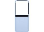 SAMSUNG Backcover "Silicone Case with Ring für Galaxy Flip6", blau (hellblau), Smartphones, Hüllen, Backcover, Schutzhülle, Handyschutzhülle, Case, Schutzcase, stoßfest, Backcover