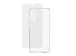 CARE BY PANZERGLASS Displayschutzglas "2-in-1 Bundle Screen Protector + Case", transparent, B:11cm H:2cm T:19,5mm, Displayfolien, Displayschutzfolie, Schutzfolie, Bildschirmschutz, kratz- & stoßfest, Displayschutzglas