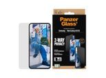 CARE BY PANZERGLASS Displayschutzglas "Ultra-Wide Fit 2-Way Privacy Screen Protector", transparent, B:11cm H:1,3cm T:19,5mm, Displayfolien, Displayschutzfolie, Schutzfolie, Bildschirmschutz, kratz- & stoßfest, Displayschutzglas