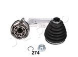 JAPKO Gelenksatz, Antriebswelle 62274 Vorderachse für TOYOTA
