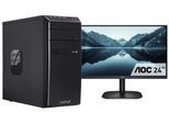 CAPTIVA Business-PC-Komplettsystem "Power Starter R98-544 TFT Bundle", Energieeffizienz: E, schwarz, Microsoft Windows 11 Home (64 Bit), 8 GB RAM 1.000 GB SSD, Computer_Komplettsysteme, Business-PC-Komplettsystem
