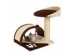 Lionto Kratzbaum Höhe 43 cm braun/ beige