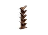 Möbelix , Braun , Holzwerkstoff , Vintage , 9 Fächer , 50x141.5x25 cm , Beimöbel erhältlich, stehend , Kleinmöbel, Regale, Bücherregale