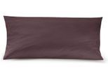 Kissenbezug IRISETTE "Paris 8000", rubin, B:80cm L:40cm, Mako-Satin, Obermaterial: 100% Baumwolle, Kissenbezüge, Kissenbezug, Hochwertiger Premium Kissenbezug