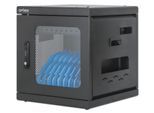 Manhattan Desktop Ladeschrank mit 10 Steckdosen