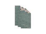 Handtuch JOOP "Handtuch Classic / Infinity / Signature 3er Pack", grün (pinie), B:50cm, Obermaterial: 100% Baumwolle CO., Handtücher
