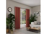 Verdunkelungsvorhang NEUTEX FOR YOU "INSULA", rot (ziegel), B:140cm H:220cm, Polyester, Gardinen, Verdunkelungsvorhang, Uni-Dimout für starke Verdunklung, nach Maß