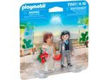 Konstruktions-Spielset PLAYMOBIL "Hochzeitspaar (71507), Duo Pack", bunt, Spielbausteine, Kinder, Kunststoff, Konstruktions-Spielset, Made in Europe
