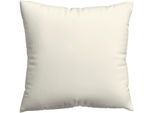 Kissenbezug SCHLAFGUT "Premium Kissenbezug Woven Satin (1 St)", gelb (gelb light), B:40cm L:40cm, Mako-Satin, Obermaterial: 100% Baumwolle, Kissenbezüge, Kissenbezug, Ton-in-Ton Reißverschluss, Fadendichte von 300tc, Uni, OEKO Tex