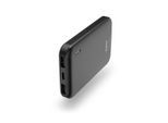 HAMA Powerbank "Powerbank 5000mAh, 1x USB-C, 2x USB-A, Anthrazit, akkuschonend Laden", grau, 5.000mAh, Akkumulatoren, Powerbank